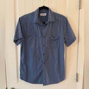 Express Blue Short Sleeve Shirt